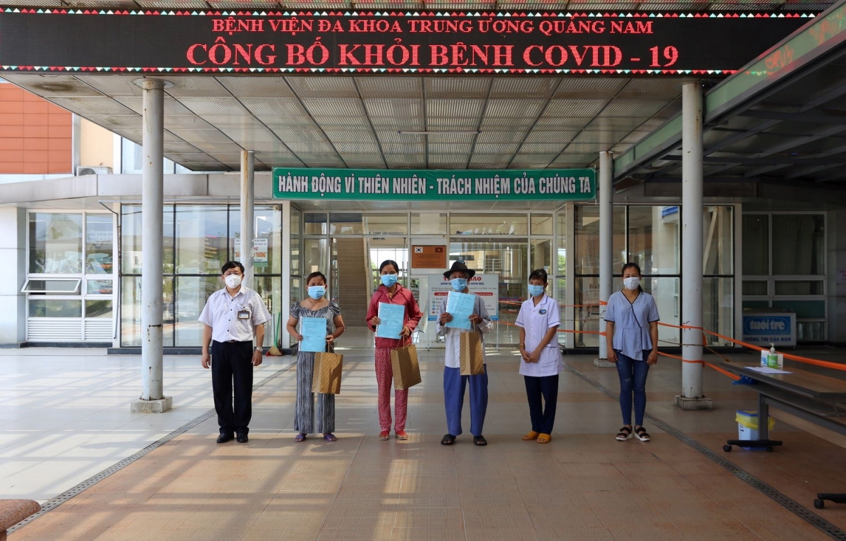Bệnh nhân 883 ở Quảng Nam khỏi Covid-19 nhưng vẫn tiếp tục điều trị bệnh nền